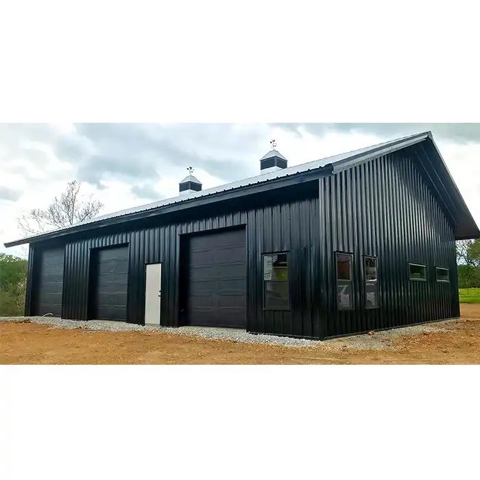 Modular Car Warehouse Steel Prefabricated Storage Building