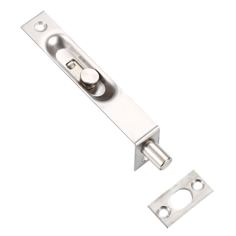 Sliding Latch Lock Door & Window Bolt Furniture Hardware Steel Concealed Bolt