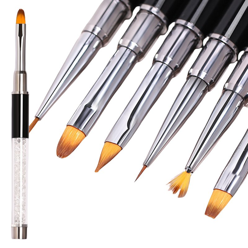 Wholesale New Trend Popular Nail Art Pens Crystal Nail Art Brush Set