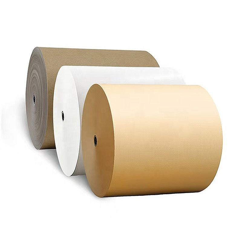 High-Density Fireproof Kraft Paper Roll Eco-Friendly Brown Double-Sided Resin Flame Retardant Moisture Tear Resistant High Temperature Resistant Nonflammable