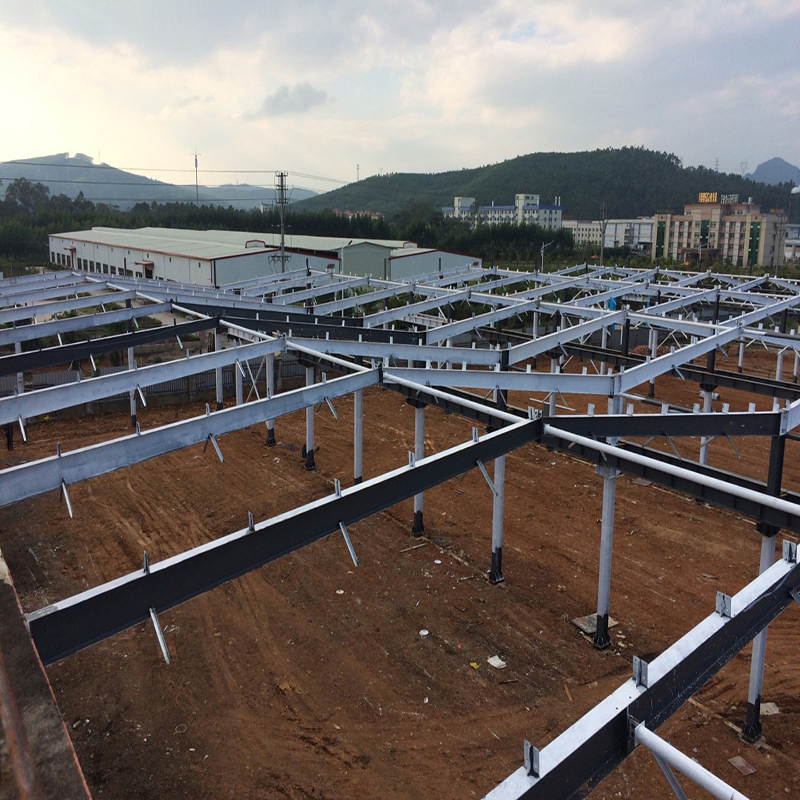 Prefabricated Structural Steel Apartment Building Construction