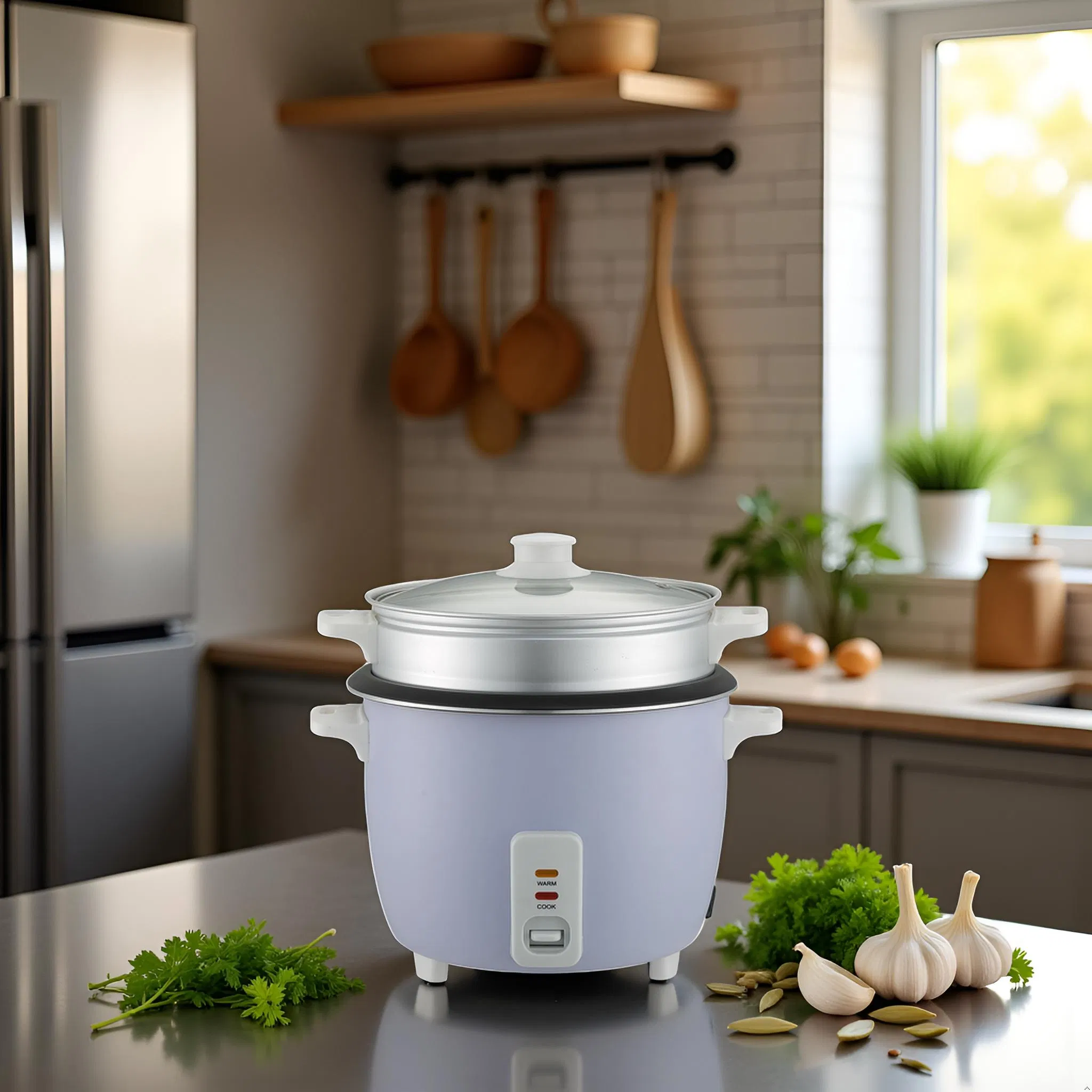 Customizable Southeast Asian Rice Cooker with Colorful Printing
