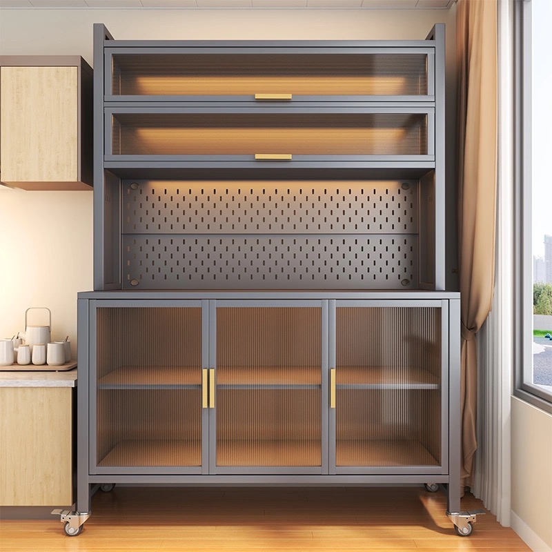 Стеллаж кухонный многоярусный для хранения сервант