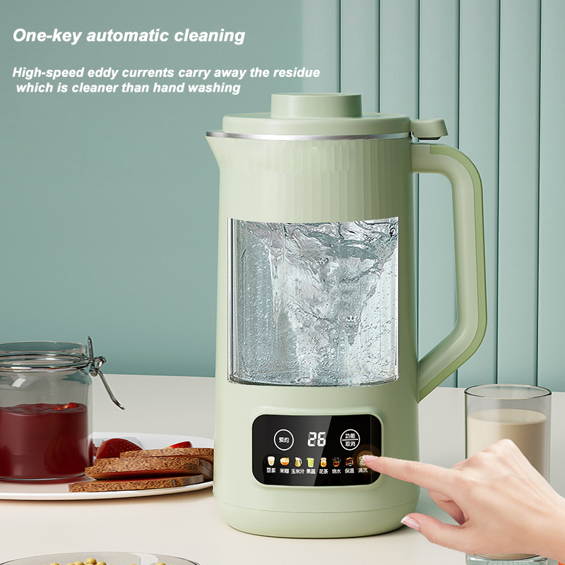 Kitchenware1000ml Heating Food Blender Machine for Family Use Milk Frother Multifunction Nut Milk Maker Soybean Milk Maker