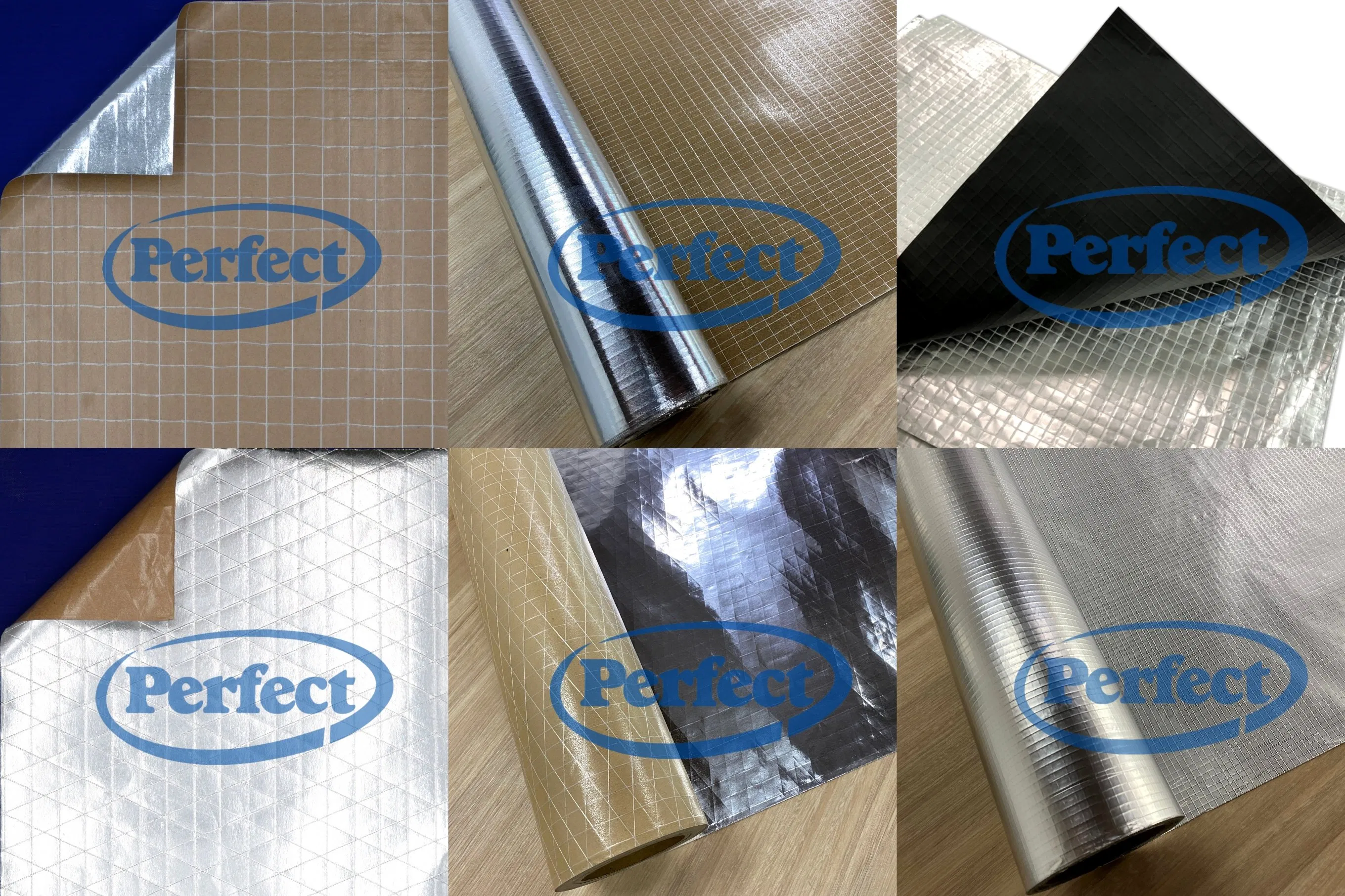 Excellent Fire Resistant Thermal Barrier Foil Aluminum Thermal Reflective Foil Insulation