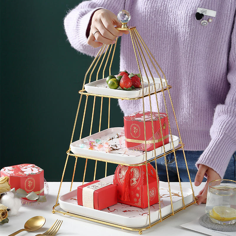 Cake Tray Rack, Dessert Storage Display, Fruit Basket