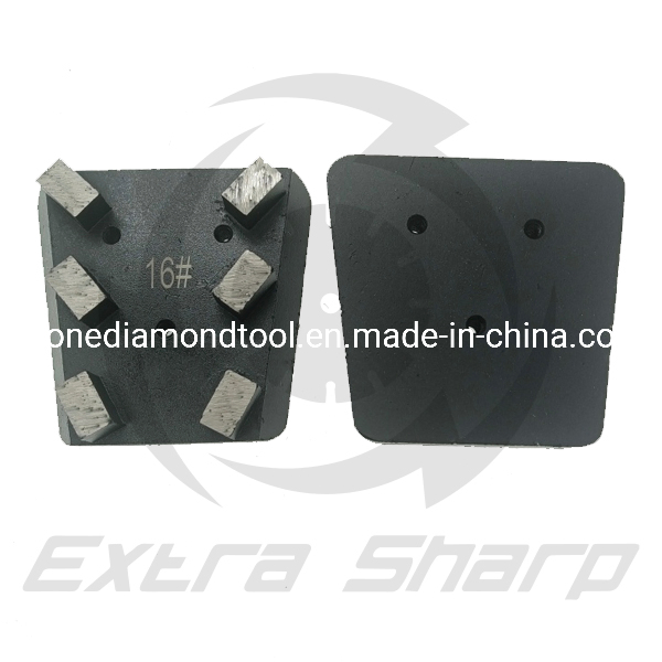 Алмазные сегменты для шлифовки пола в форме подковы