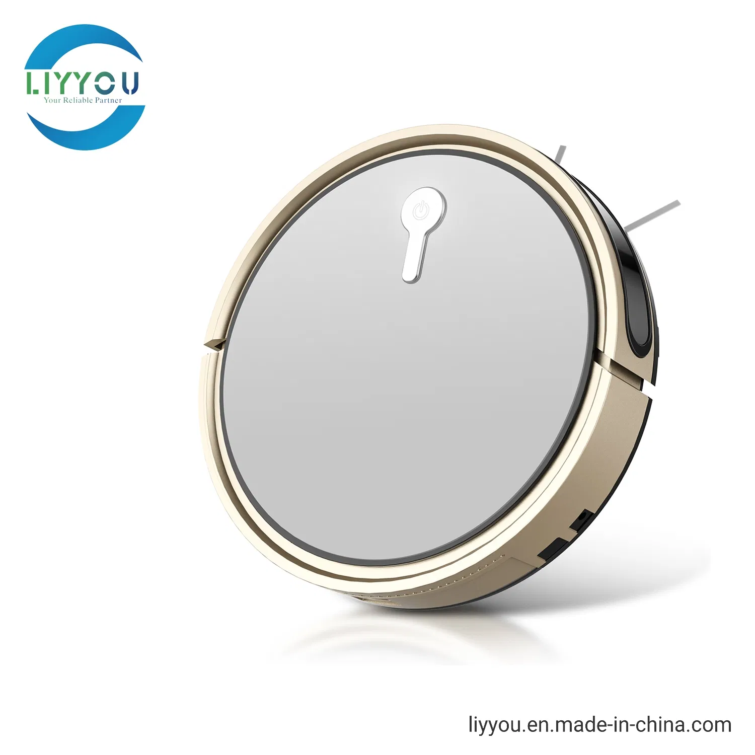 Robot Vacuum Cleaner Powerful Suction Tangle-Free Slim Design Automatic Self-Charging for Pet Hair, Hard Floor and Carpet