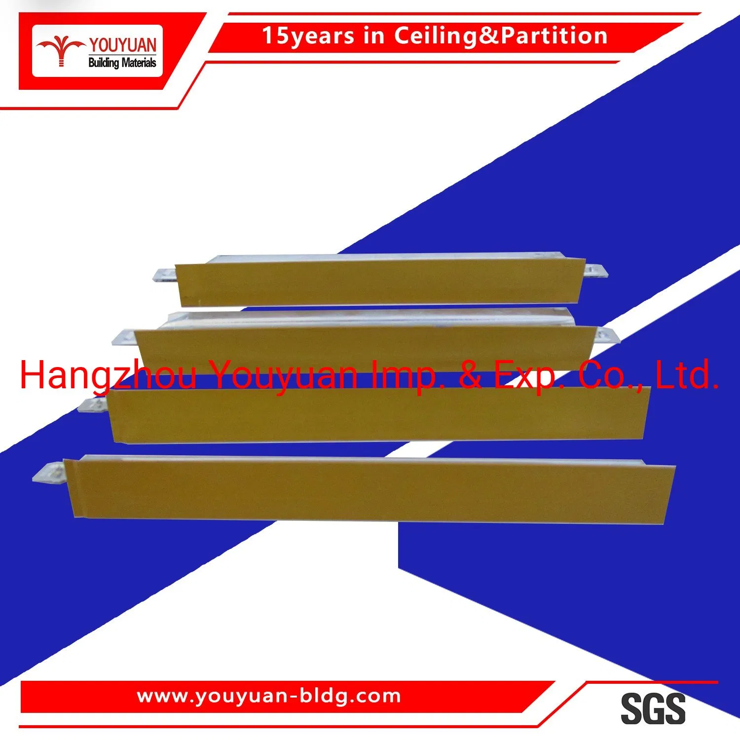 Placa De Fibra Mineral Techo PVC Placa De Yeso Suspension