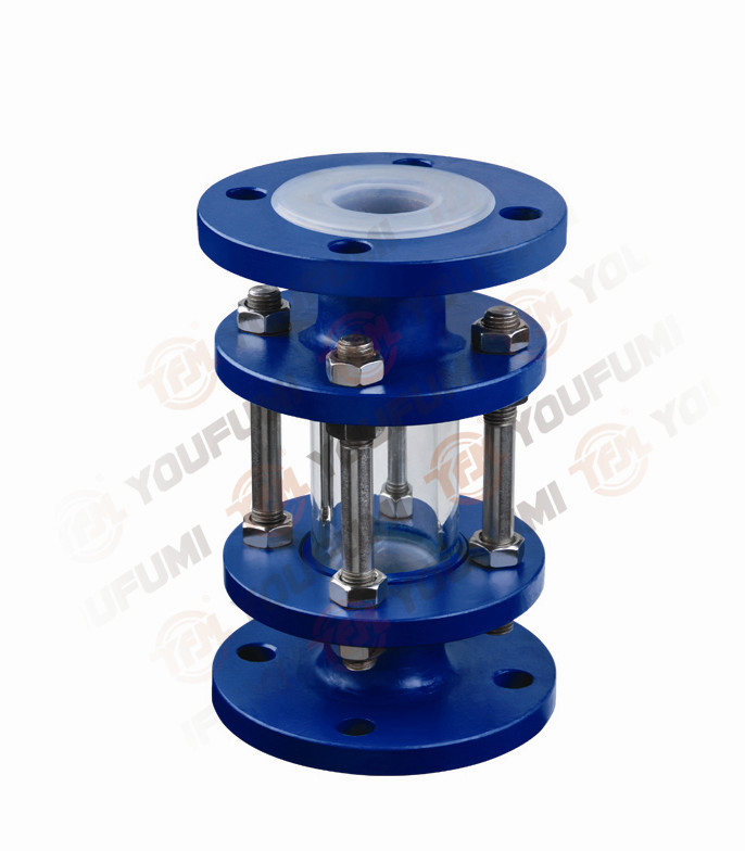 PFA/FEP/PTFE Lined Sight Glass ANSI