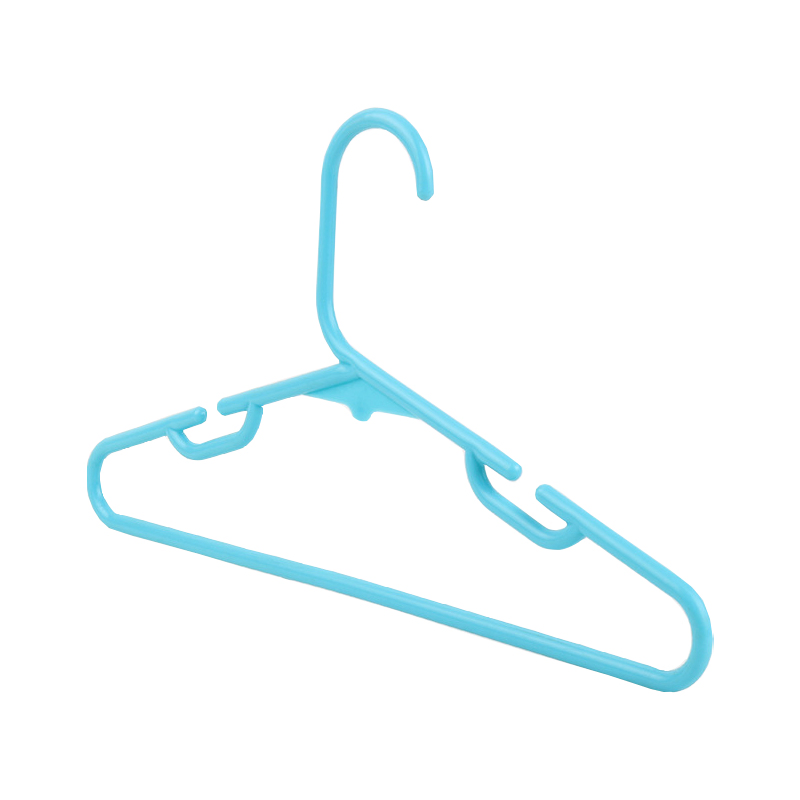 Simple Style Plastic Traceless Kids Coat Hangers for Children Non-Slip Hook Small Baby Clothes Hanger