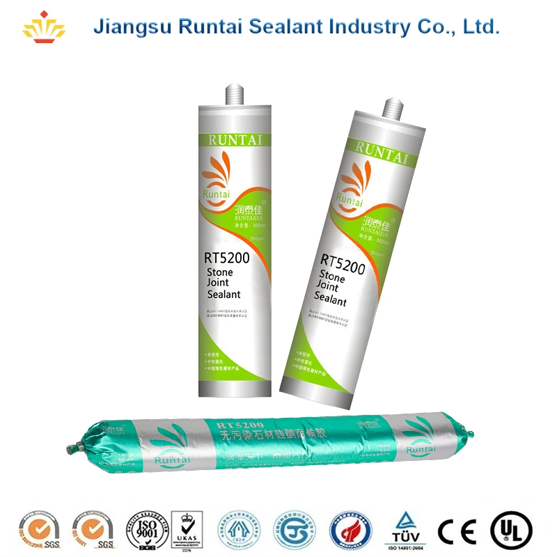 Structural Weatherproof Neutral Marble Stone Silicone Sealant Adhesive