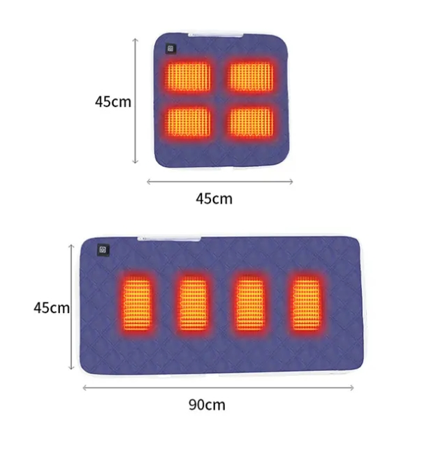 New Smart 5V Heating Seat Cushion Office Outdoor Heating Blanket Heating Pad