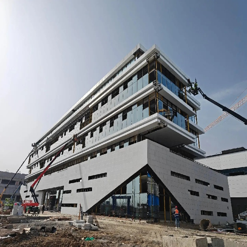 The Panoramic High Transparency Aluminum Alloy Glass Curtain Wall System