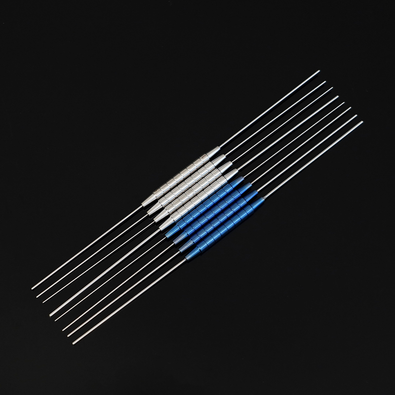 Premium Stainless Steel Tear Duct Probes with Smooth Tips for Safe Lacrimal System Procedures