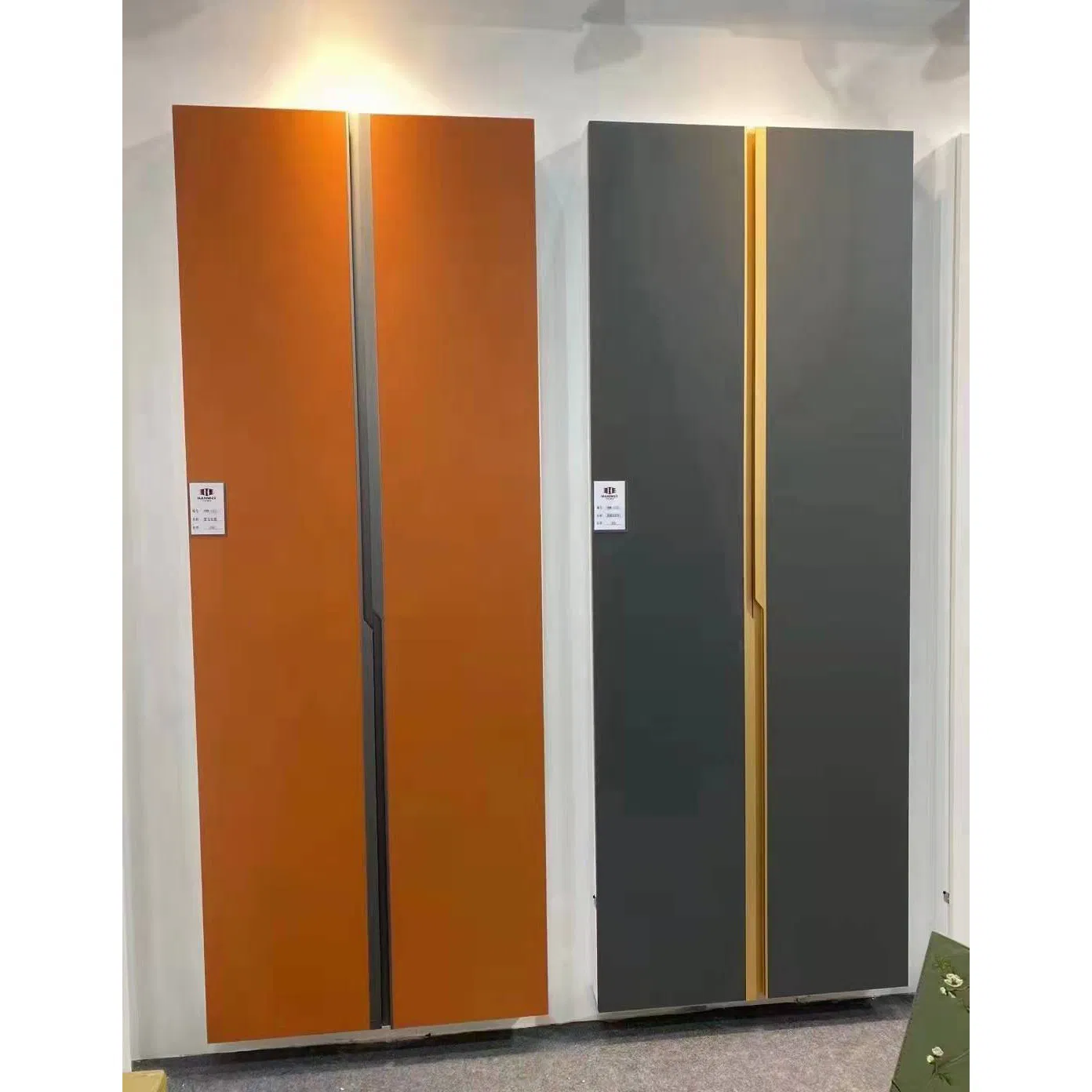 Concealed Slotless Aluminum Lightning Handle Cabinet Wardrobe European Style Handle