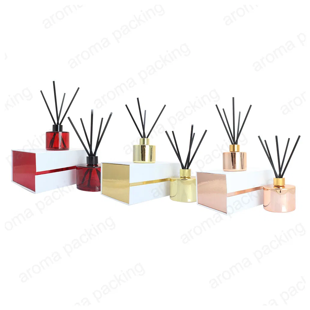 Wholesale Reed Diffuser Glass Bottle with Packaging Box Custom