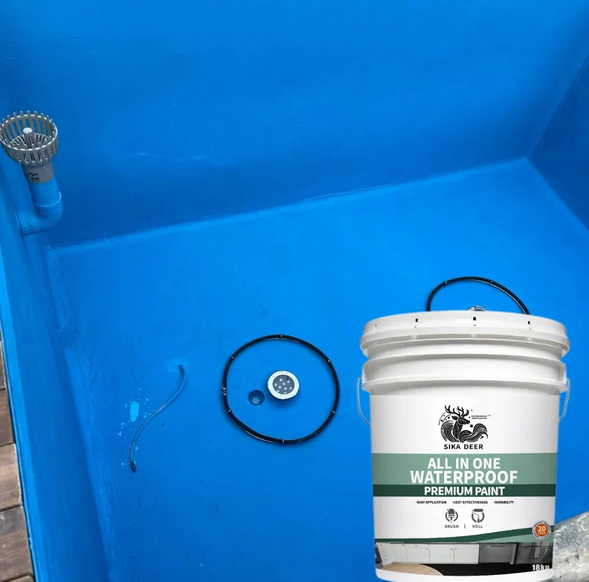 All-in-One Waterproofing Coating Can Be Used on Any Area