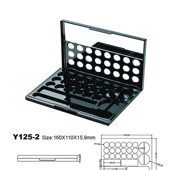 Eye Shadow 24 Color Matte Good Quality Cosmetic Packaging Eye Shadow Palette Container