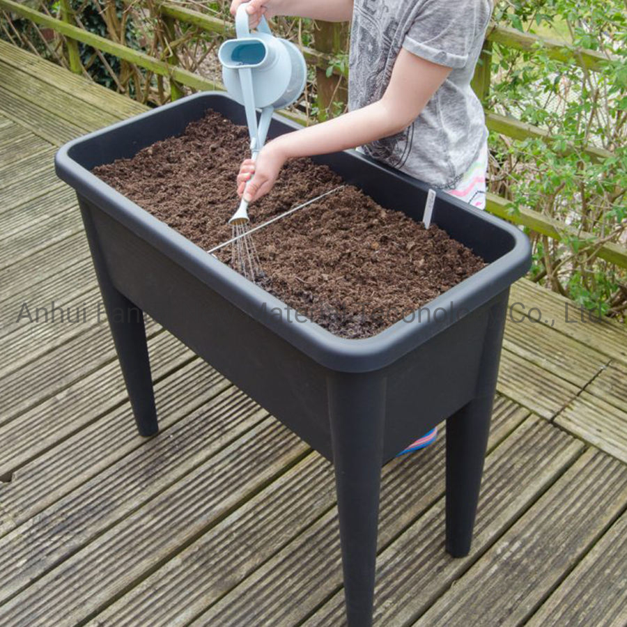 Elevated Vinyl Plastic Raised Planter Box