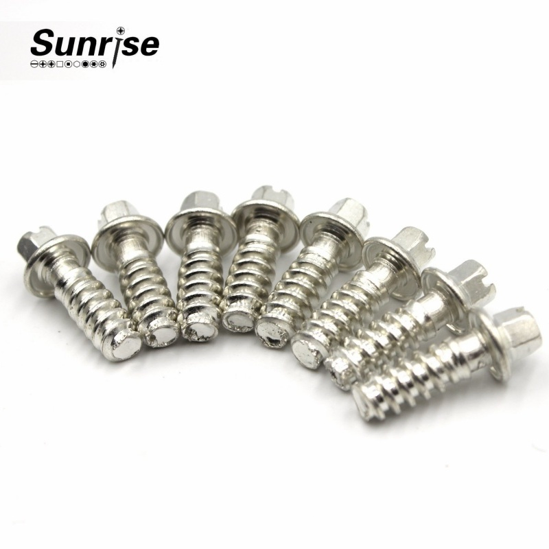 Хомут винтовой из нержавеющей стали 304 с никелированием