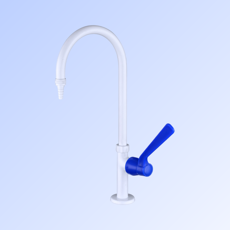 Лабораторный кран химически стойкий для раковины