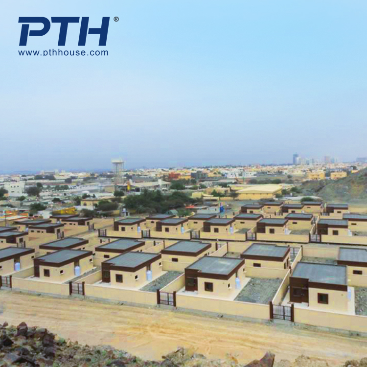 Pth Factory Design Lifetime Service Prefabricated House/ Villa High Quality OEM/ODM with ISO9001 Building Economic Light Steel Structure Customlized Apartment