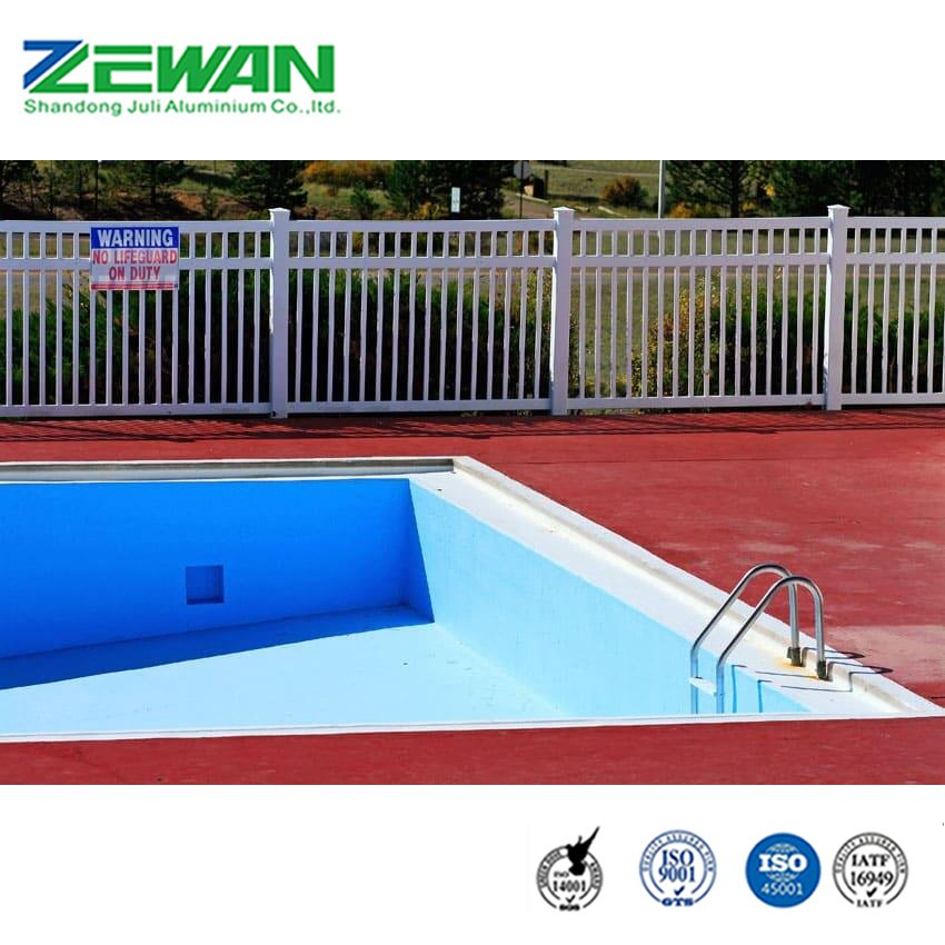 Customized Swimming Pool Fencing Garden Fence Decoration Aluminum Fence Panels