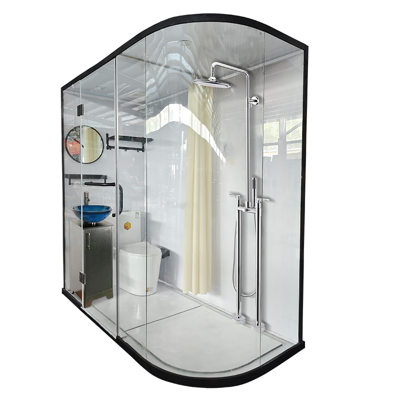 Customized Bathroom Prefab Modular, Prefabricated Hotel Bathroom, Integrated Shower Bathroom