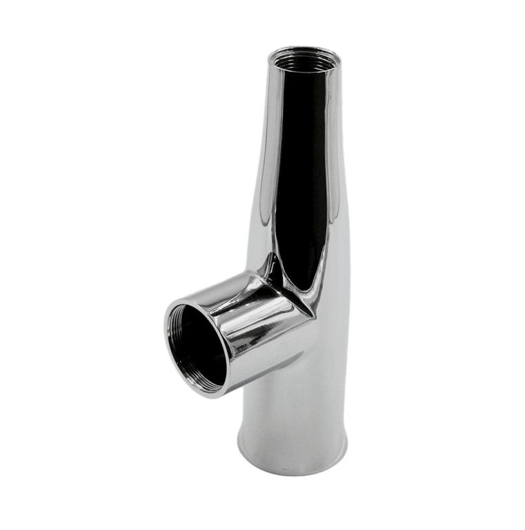 Deck Mounted Basin Tap Body with Durable Chrome Finish