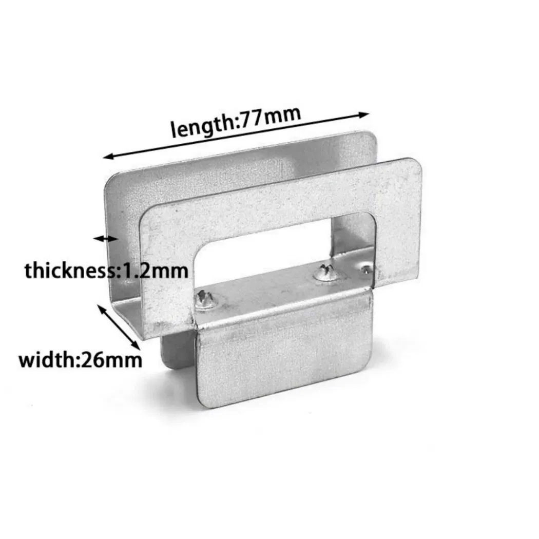 Wholesale Quick-Ship Reusable Metal Crate Clips Fastener Clips for Plywood Boxes Sheet Metal Fabrication
