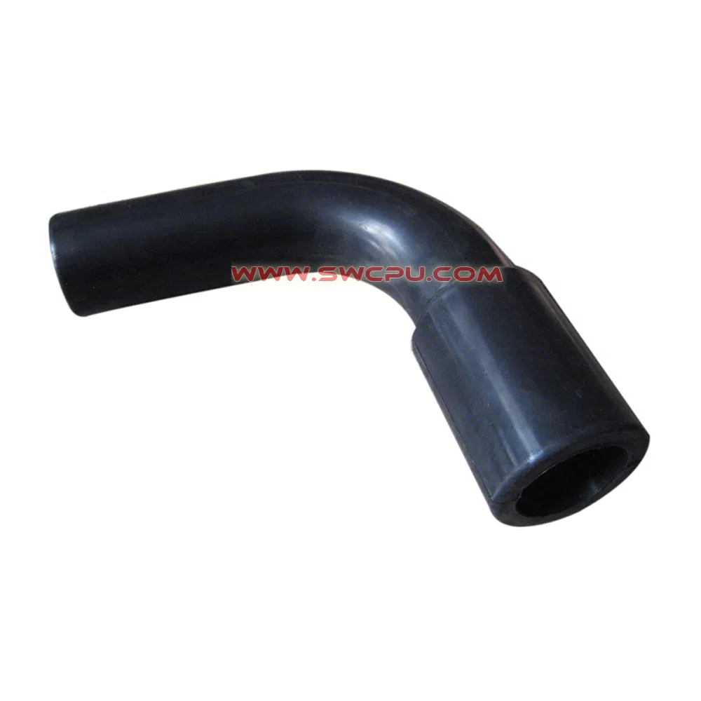 Custom PTFE Plastic Pipe Connector Fittings / Nylon Hose Reducing Nipple