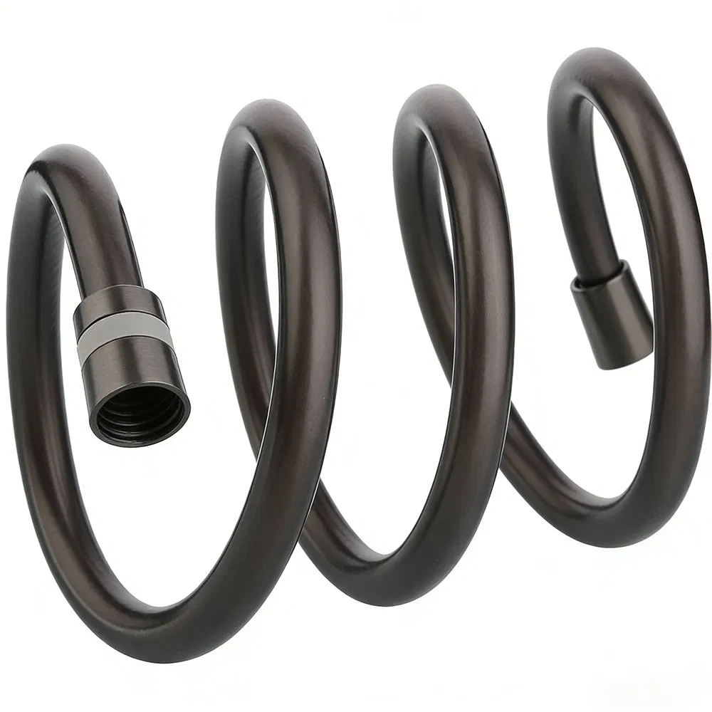 Flexible PVC Shower Hose with Stylish Chrome Finish for Bathrooms