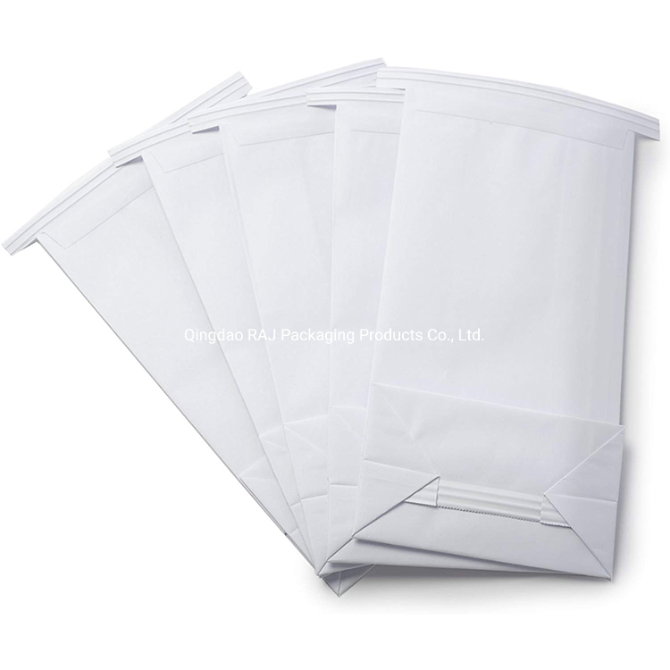 Customized Logo Printing 80GSM Airlines Vomiting Travel White Kraft Paper Sickness Bags Disposable Coated Paper Bags