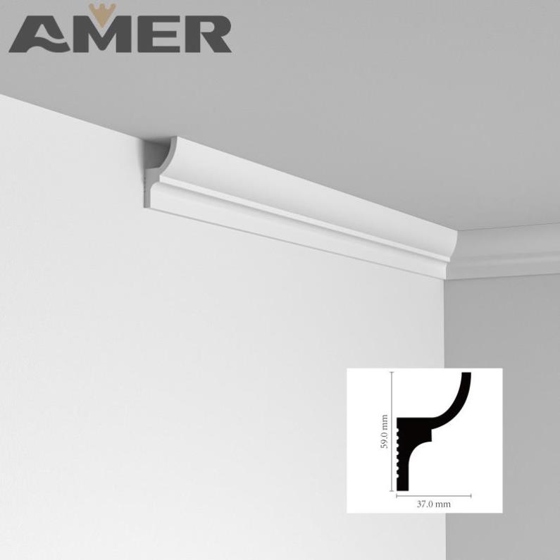 Lightweight Waterproof Charcoal Louver PS Skirting Board Flooring Accessories