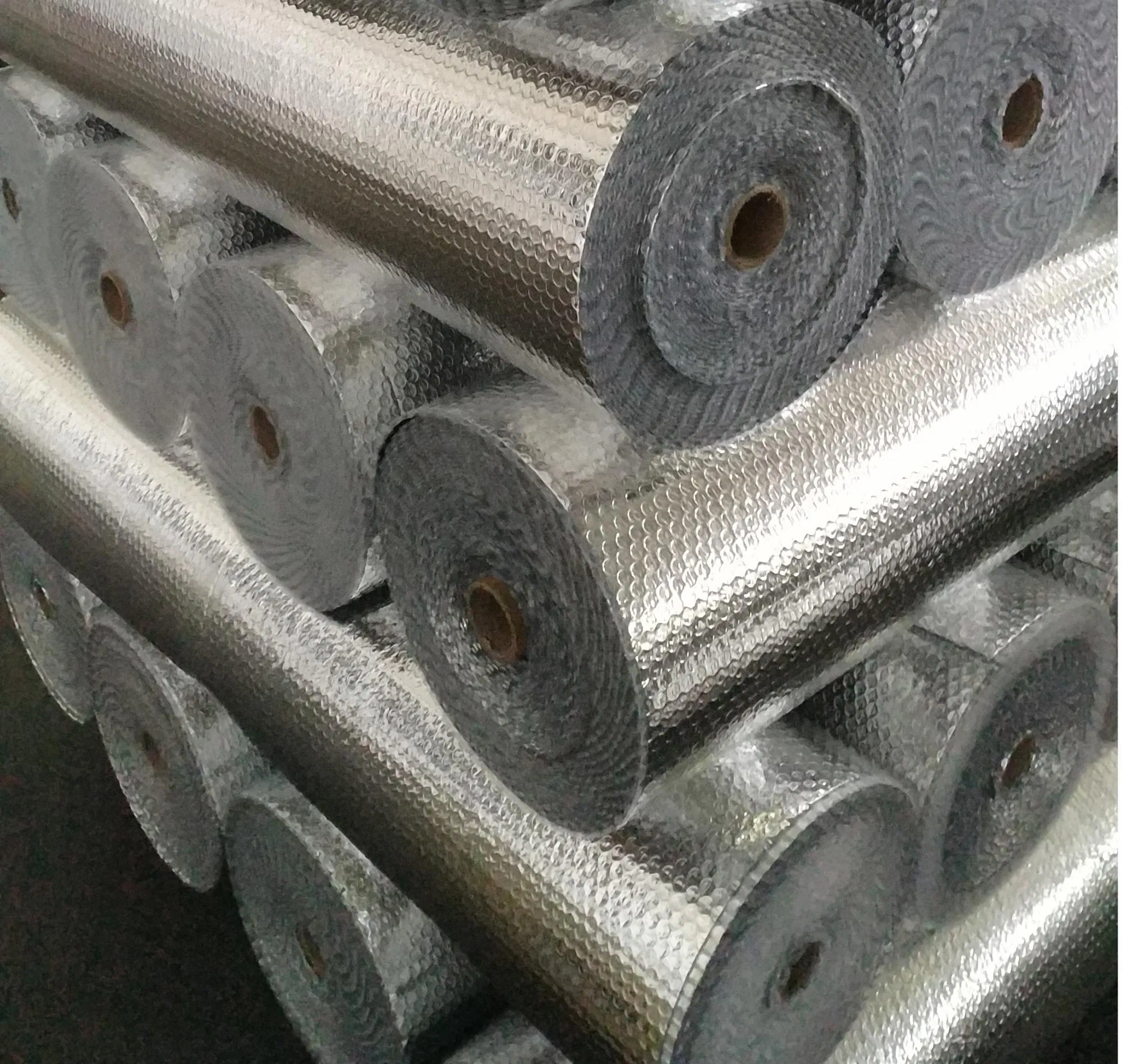 Vapour Barrier Material Aluminum Foil Laminated Woven Fabric Aluminium Roofing Foil