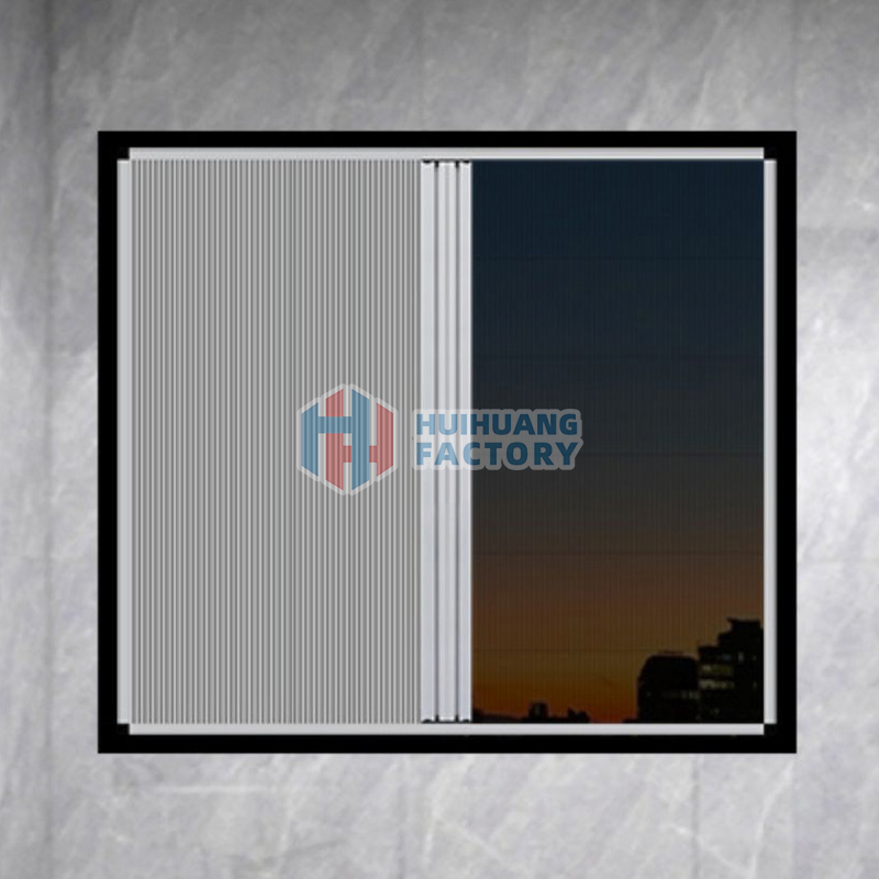 Wholesale Pleated Woven Retractable Net Screen Door Sliding Door Blind Door