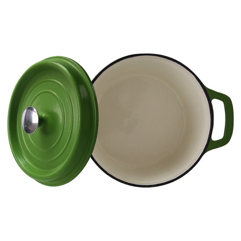 Hot Sale Safety Eco-Friendly Round Cast Iron Enamel Casserole