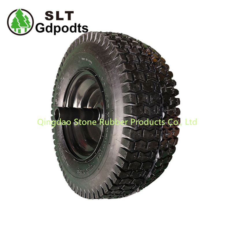 13 Inch 5.00-6 Air Rubber Wheel for Tool Cart Hand Trolley