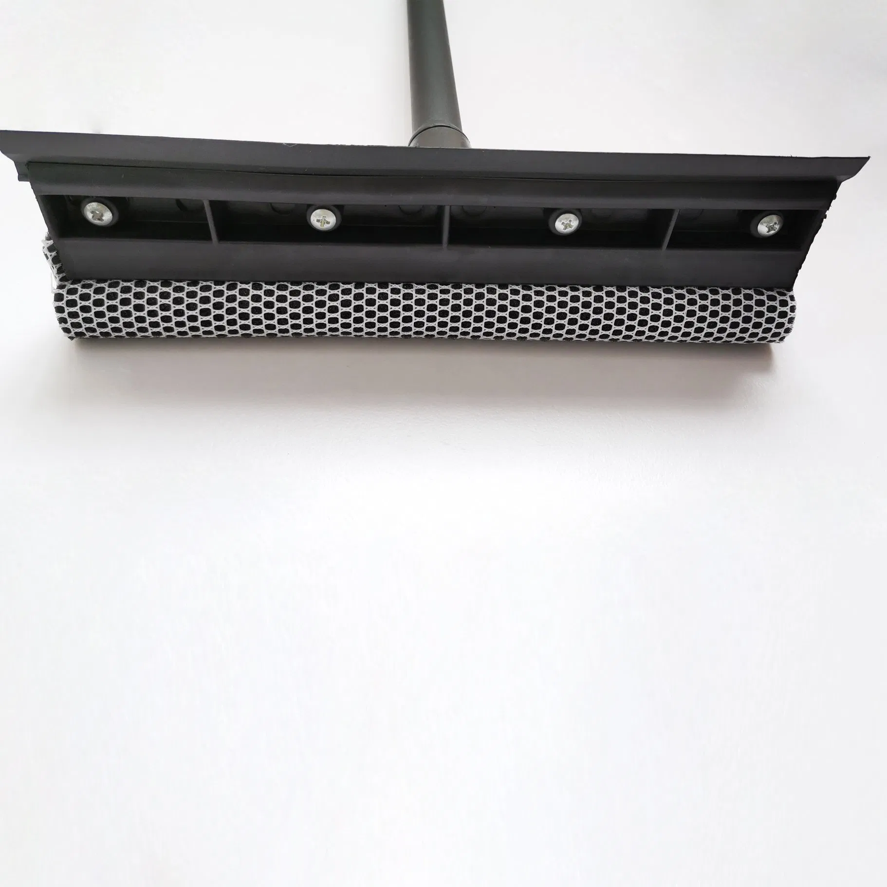 Window Squeegee Windshield Cleaning Sponge and Rubber Squeege with Plastic Handle for Tough Cleaning, Fit for Your Window cleaning Tasks