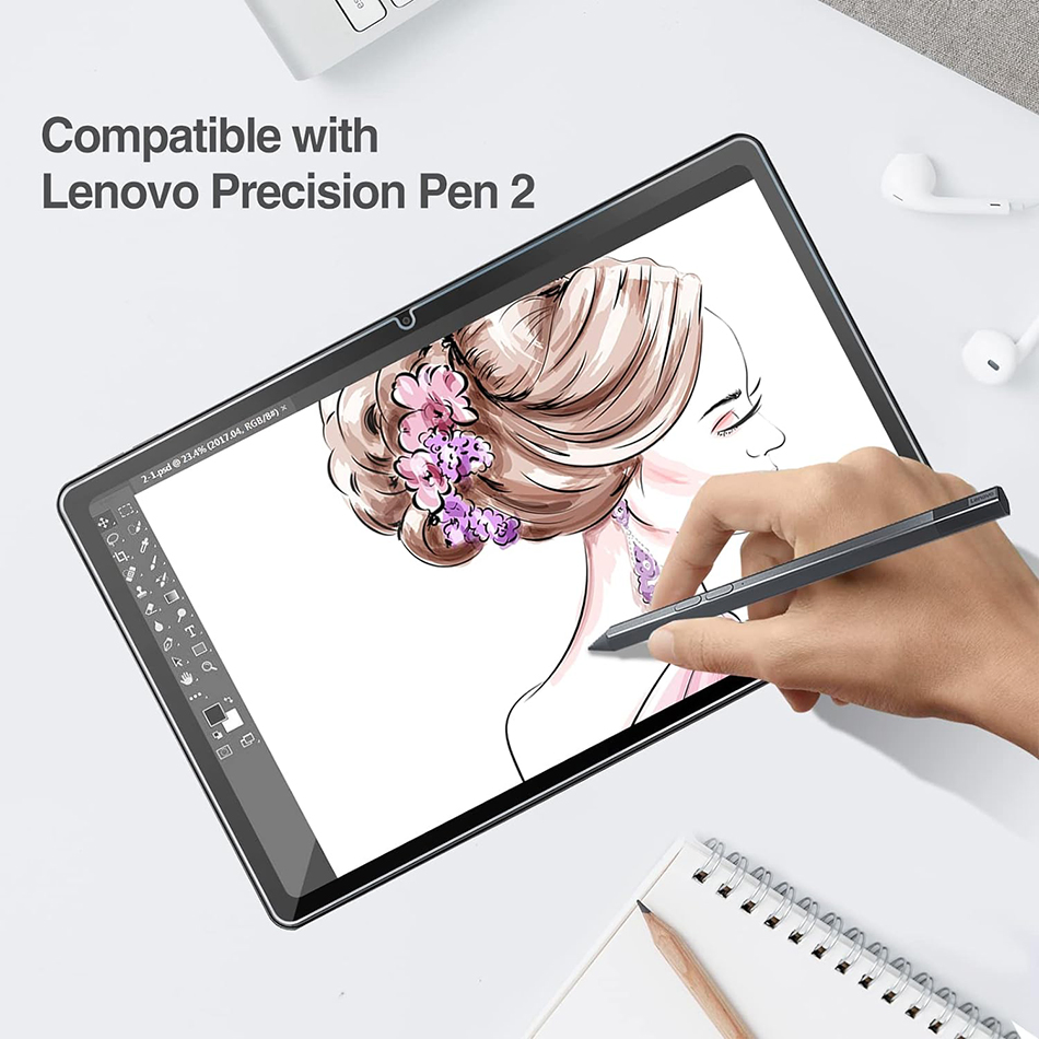 Anti-Fingerprint 9h Hardness Tempered Glass Screen Protector for Lenovo Tab M10 5g 10.6 Inch
