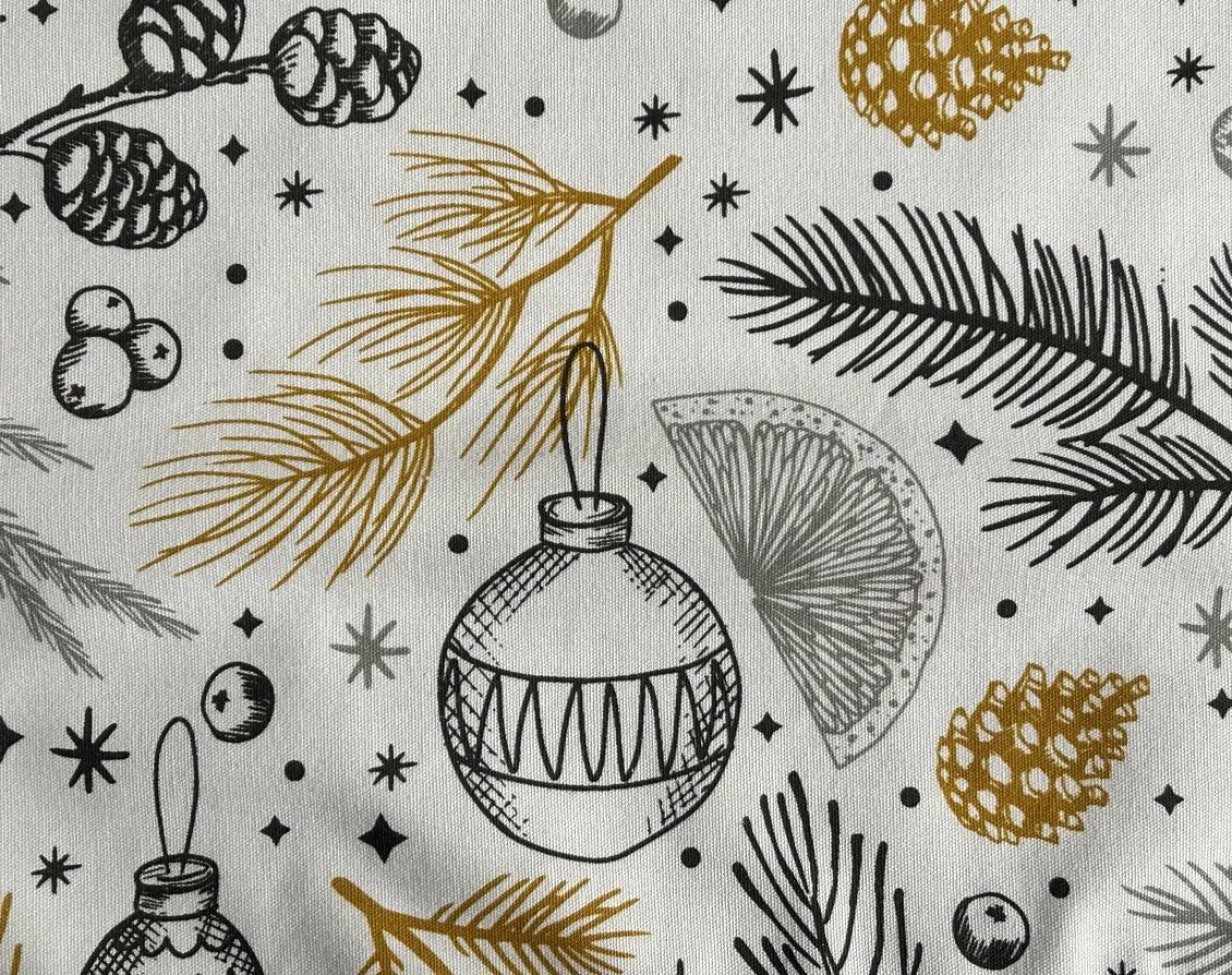 Hot Sales Custom Digital Printed Christmas Napkins Tea Towels