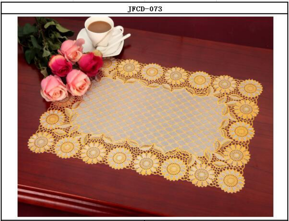PVC Lace Table Mat (JFBD-006)