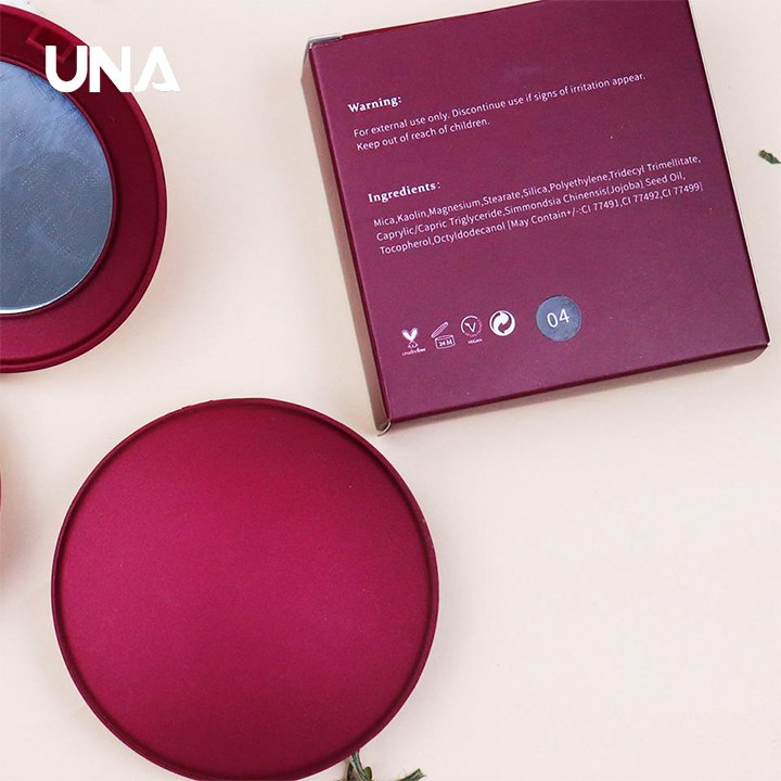 Wholesale Full Coverage Compact Powder Case Cosmetic Puff Make up Concealer Pallet Loose Powder Compact