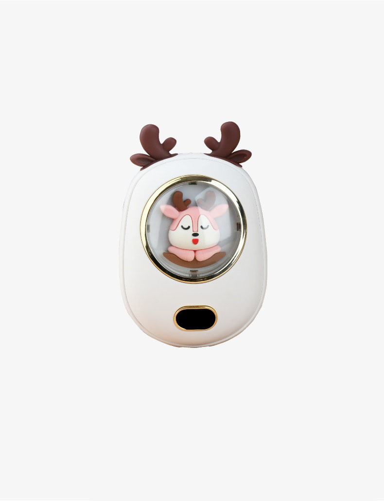 Factory Direct Sales Rechargeable Digital Display USB Night Light Portable Quick Heating Gift Hand Warmer