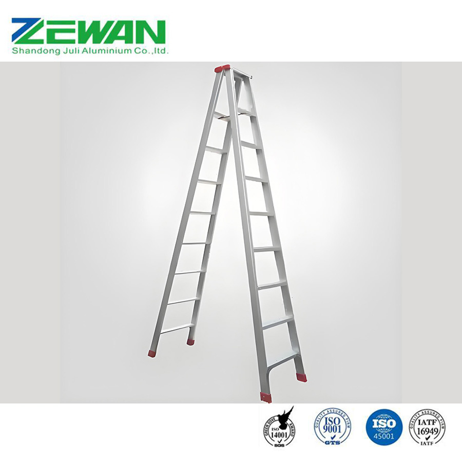 Multi-Purpose Aluminium Folding Step Ladder Aluminum Straight Scaffolding Ladder