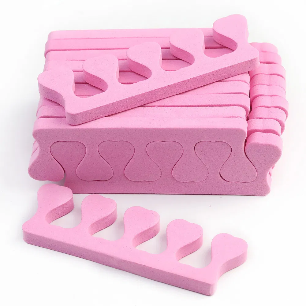 Disposable Toe Separator Art Toe Finger Stretcher Nail Polish Divide EVA Foam Toe Separator