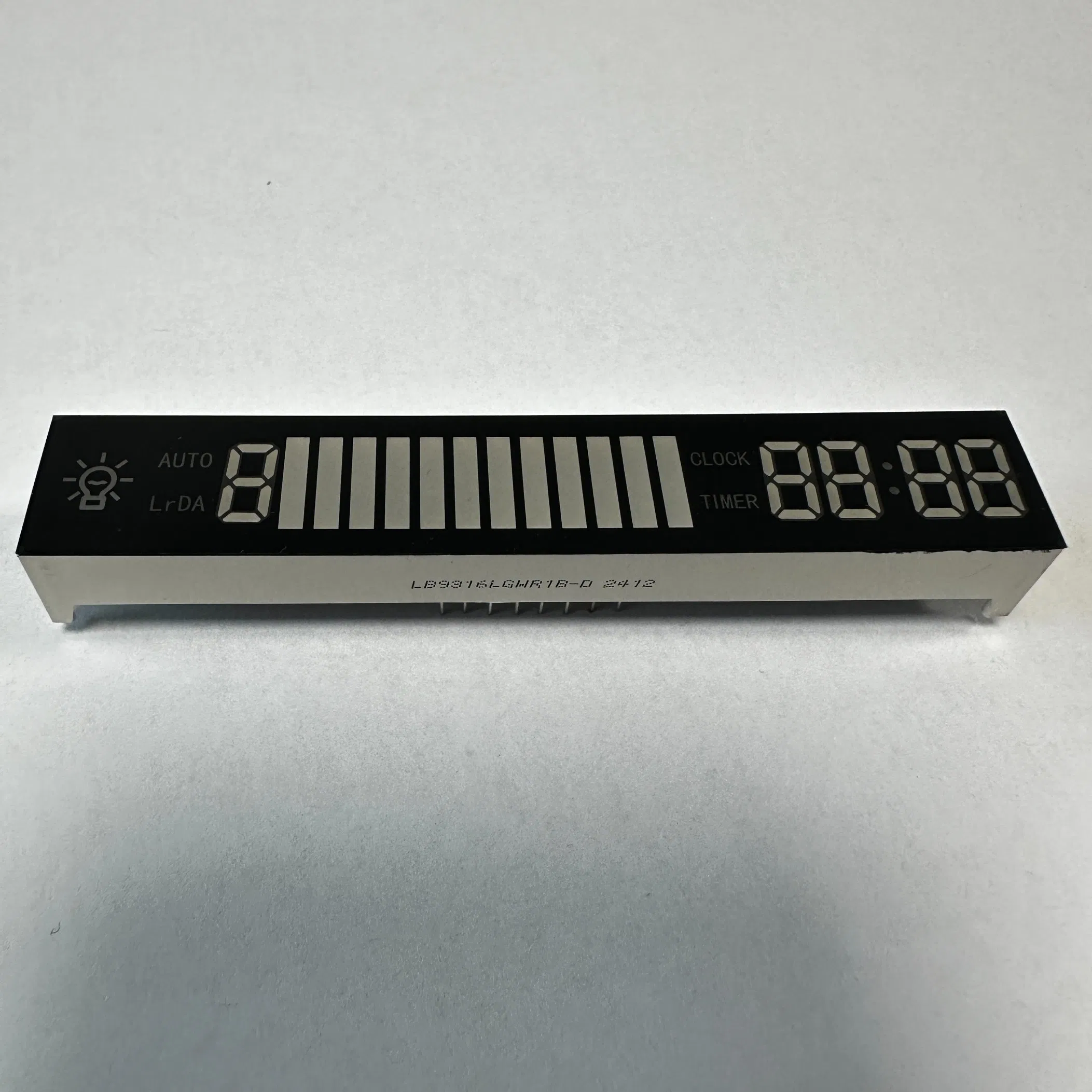 Bright 7 Segment LED Display Module for Kitchen Ventilation Systems