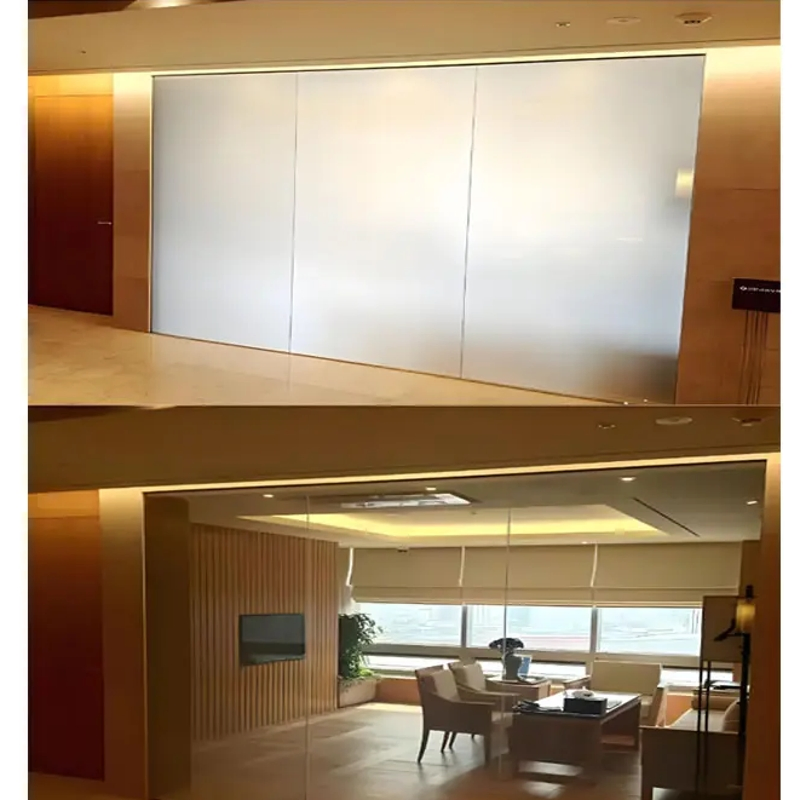 Customized Color Electric Pdlc Intelligent Dimming Control Privacy Smart Glass