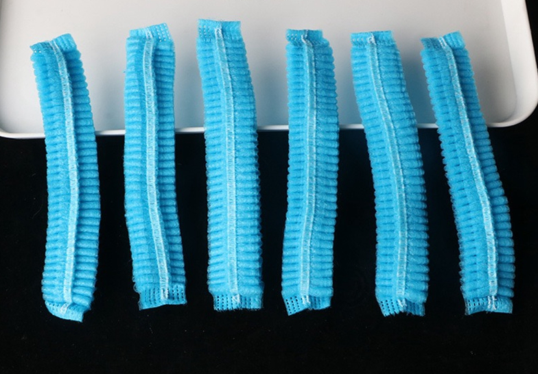 Disposable Bouffant Caps Silky Soft Hair Nets 24" Pack of 100